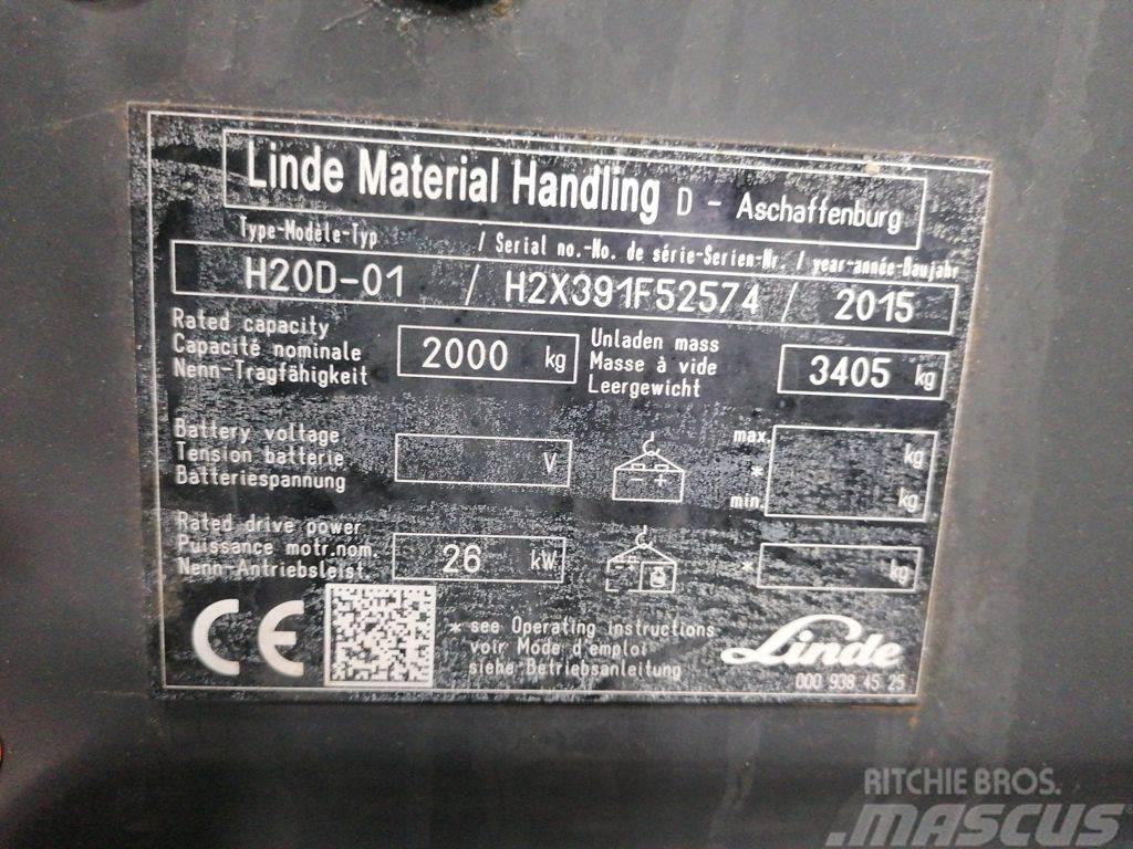 Linde H20D-01 Carrelli elevatori diesel