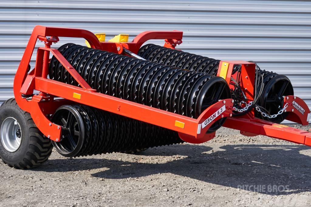Agro-Factory Grom 6,3 roller/ rouleau cambridge 600 mm, 6,3m Rulli compressori