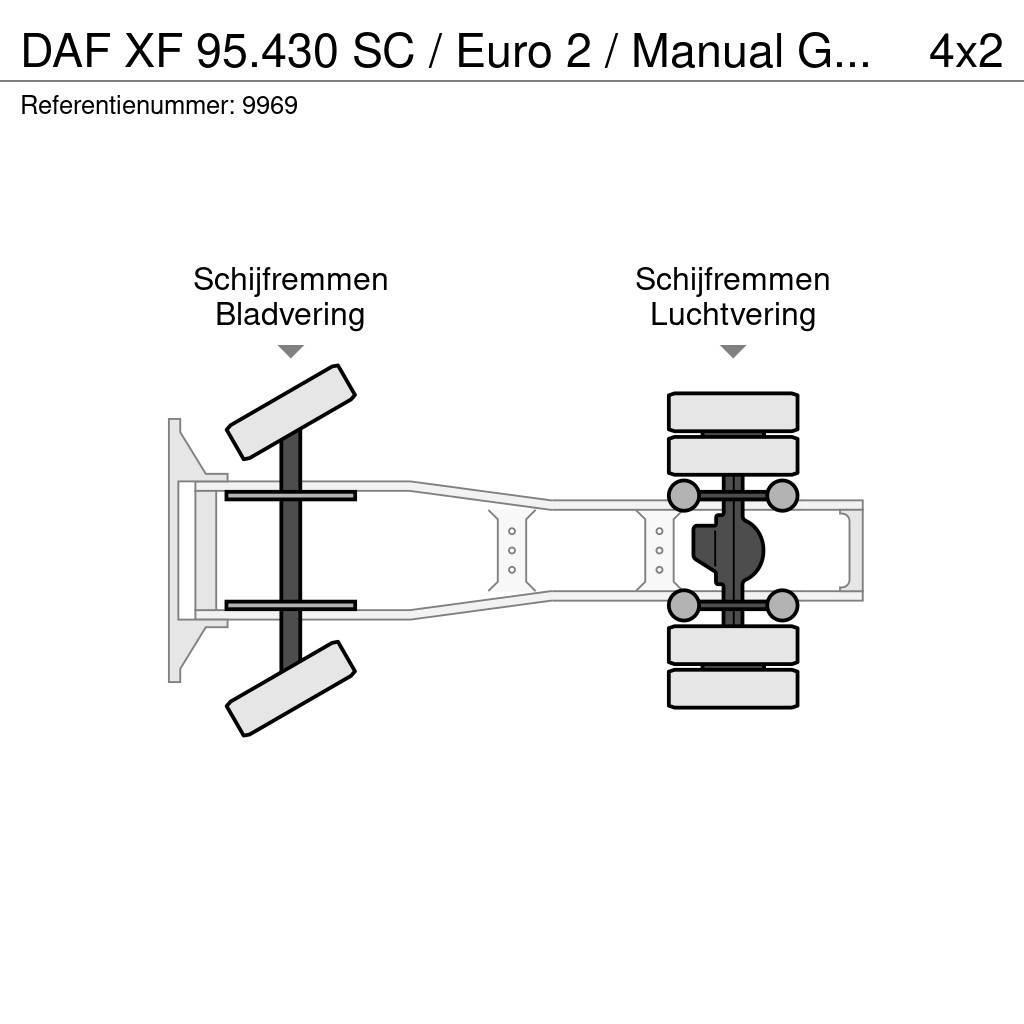 DAF XF 95.430 SC / Euro 2 / Manual Gearbox Motrici e Trattori Stradali