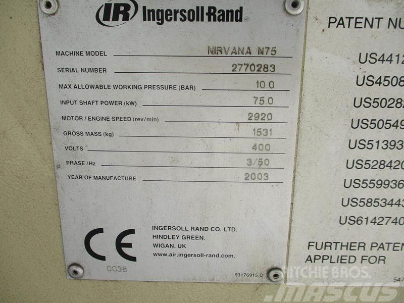Ingersoll Rand N 75 Compressori