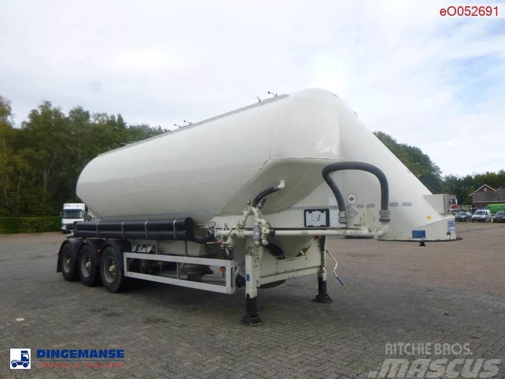 Feldbinder Powder tank alu 40 m3 / 1 comp Semirimorchi cisterna