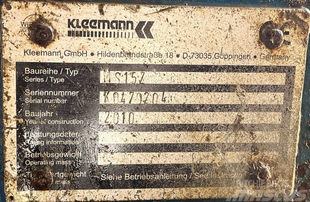 Kleemann MS15 Z Tracked Screen Plant Vagli mobili