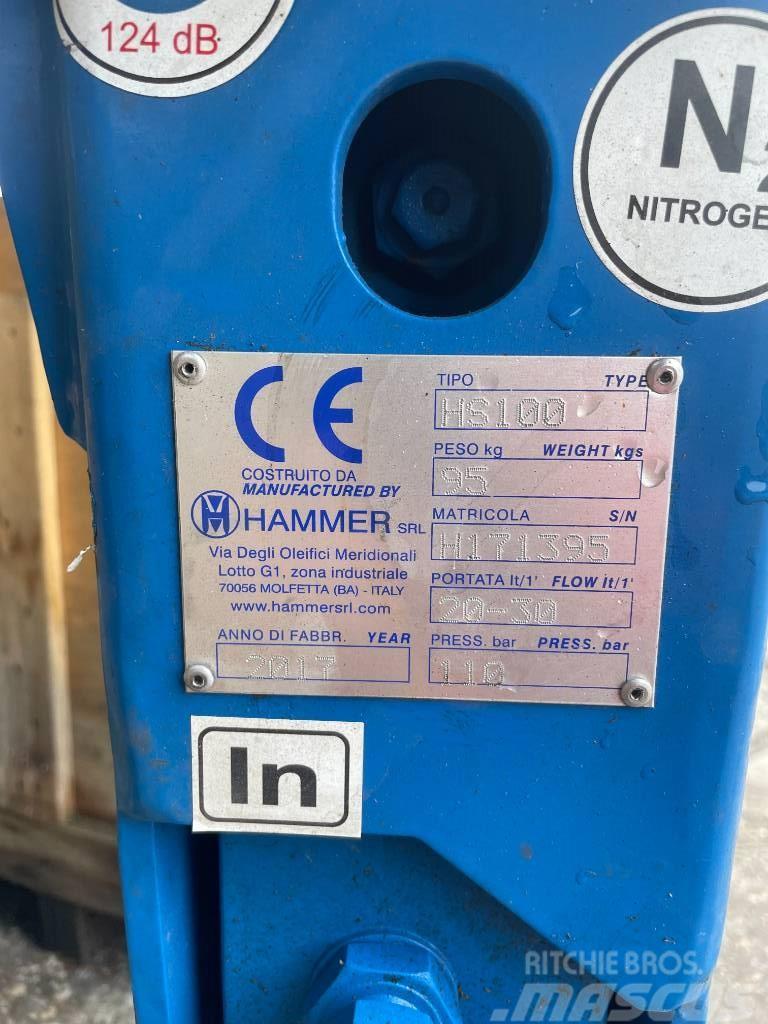 Hammer HS100 Hydraulic Breaker Martelli - frantumatori