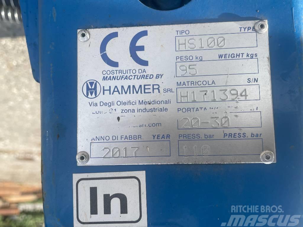 Hammer HS100 Hydraulic Breaker Skid steer Martelli - frantumatori