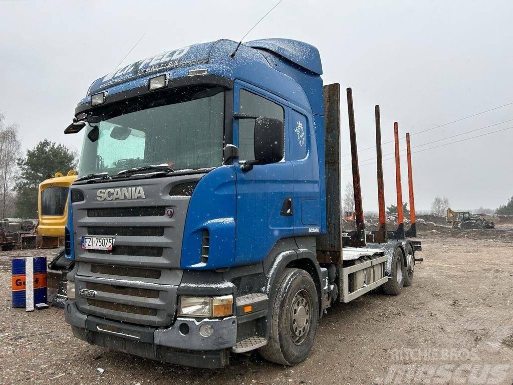 Scania R 420 Camion trasporto legname