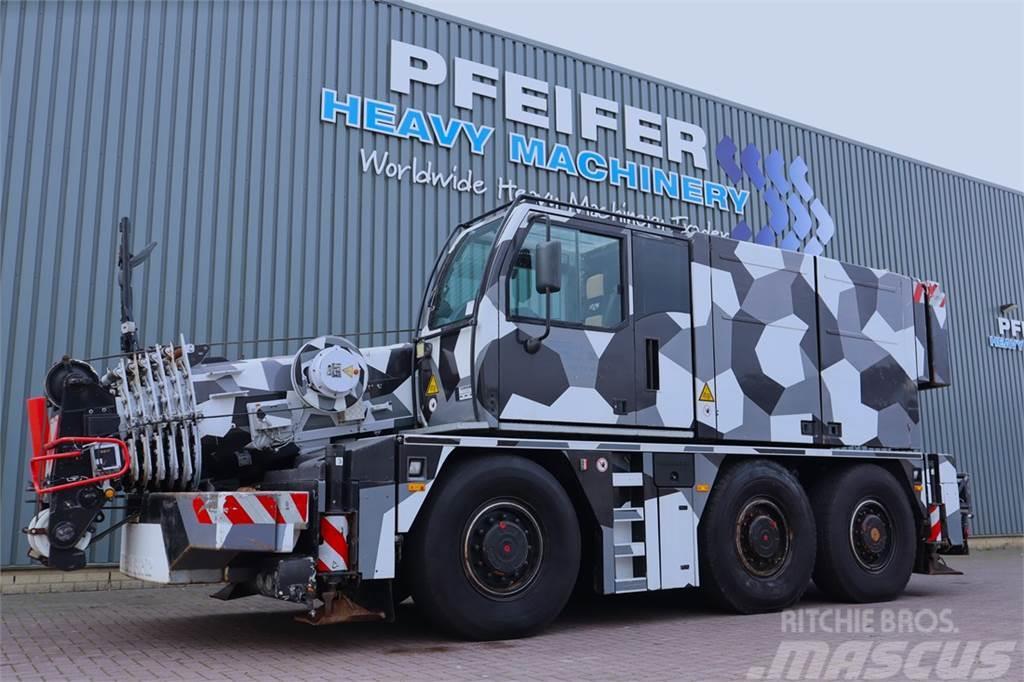Liebherr LTC1055-3.1 Diesel, 6x6x6 Drive, 55t Capacity, 36m Gru per tutti i terreni