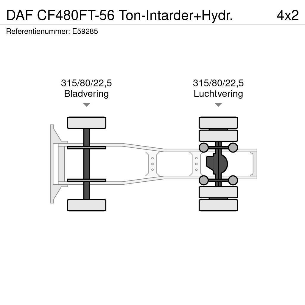 DAF CF480FT-56 Ton-Intarder+Hydr. Motrici e Trattori Stradali