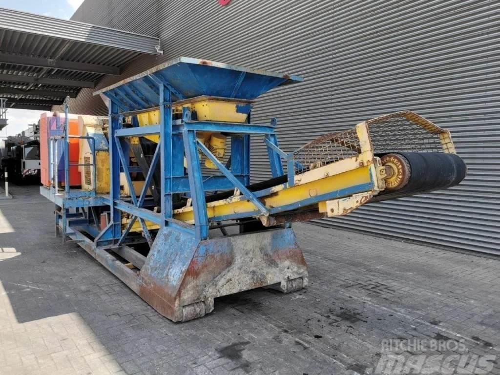 Bräuer MOB Jaw Crusher  Hooklift System  Electric + Diese Frantoi mobili