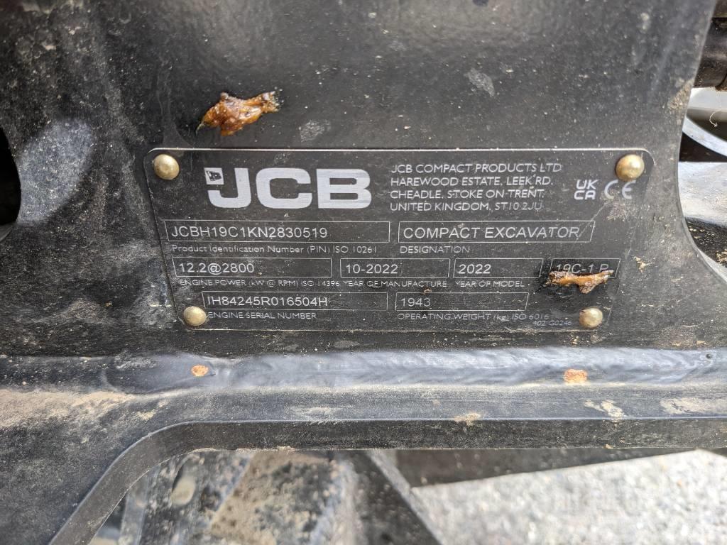 JCB 19C-1P Kompaktbagger / Minibagger Miniescavatori