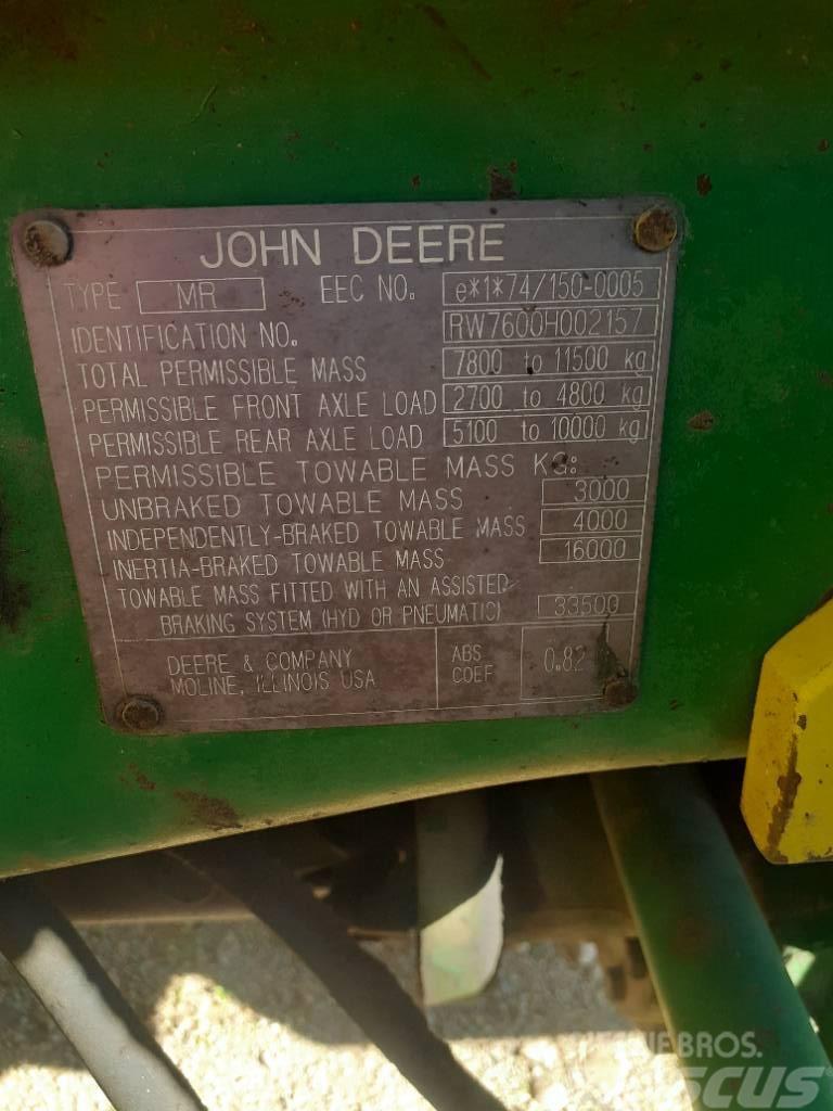 John Deere 7600 Trattori