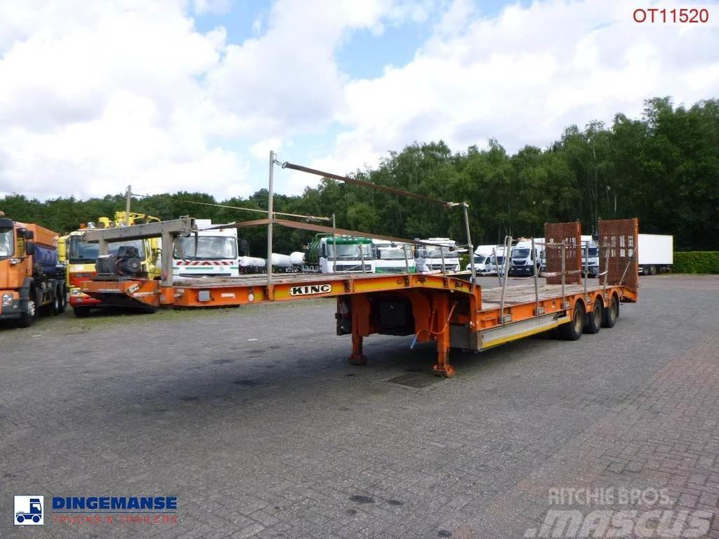 King 3-axle semi-lowbed trailer 44T + ramps Semirimorchi Ribassati