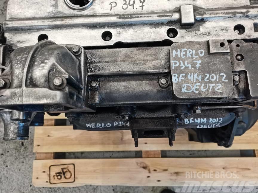 Merlo P 34.7 {Deutz BF4M 2012} intake manifold Motori