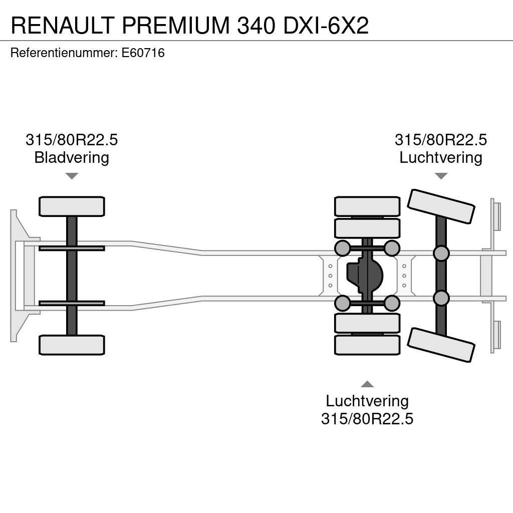 Renault PREMIUM 340 DXI-6X2 Camion cassonati