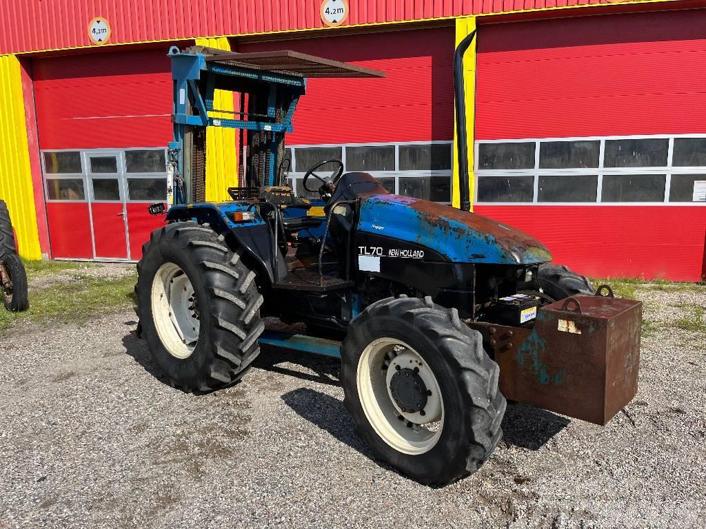 New Holland TL 70 Med Byggelift Trattori