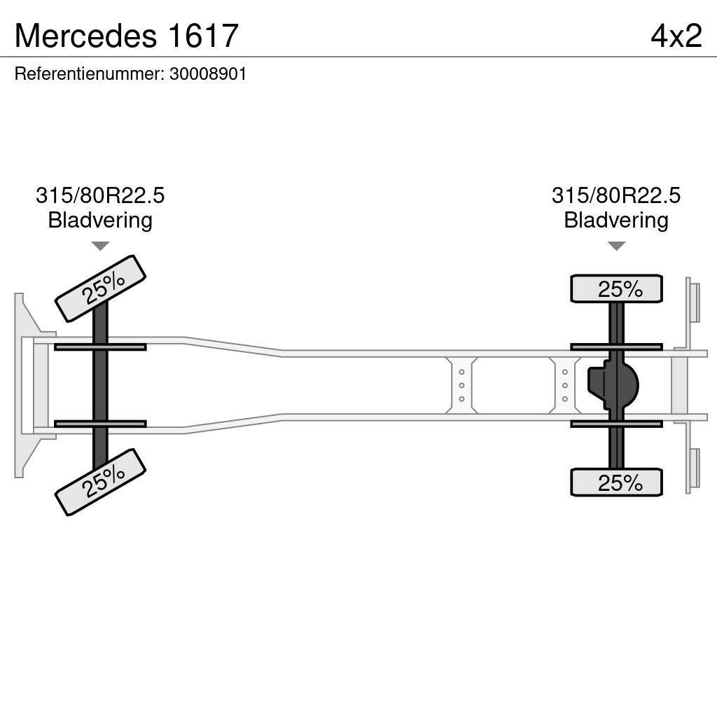 Mercedes-Benz 1617 Camion ribaltabili