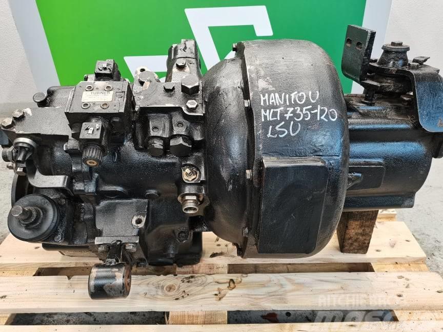 Manitou MLT 633 {15930  COM-T4-2024} gearbox Trasmissione