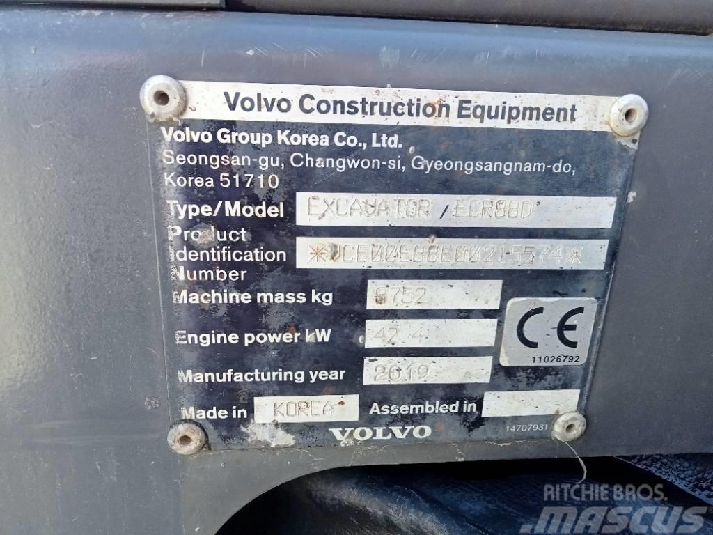 Volvo ECR 88 D Escavatori medi 7t - 12t