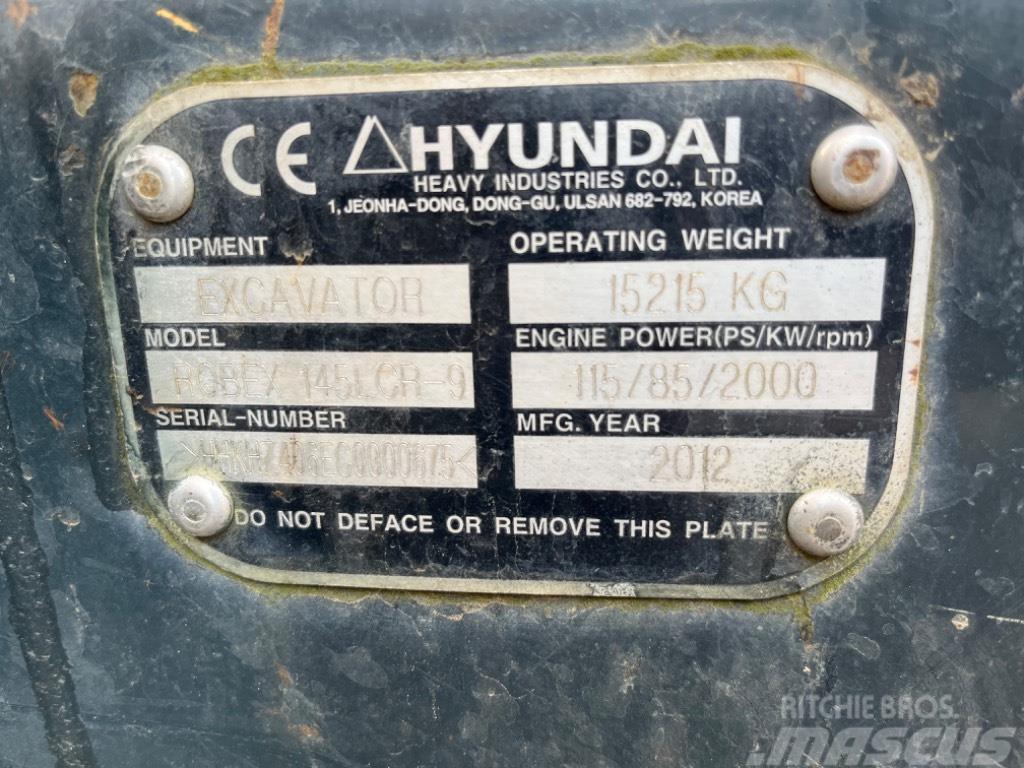 Hyundai Robex 145 LCR-9 Escavatori cingolati