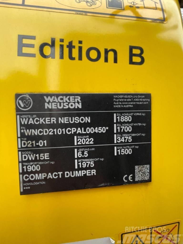 Wacker Neuson DW15e Mini dumper