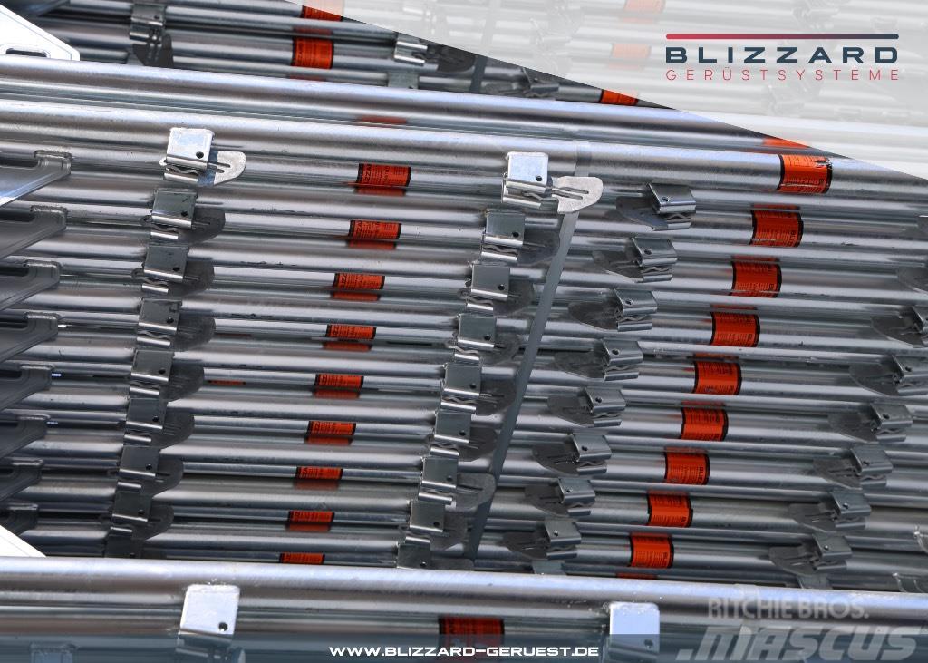 Blizzard S70 303,93 m² neues Gerüst mit Aluminiumböden Ponteggi e impalcature