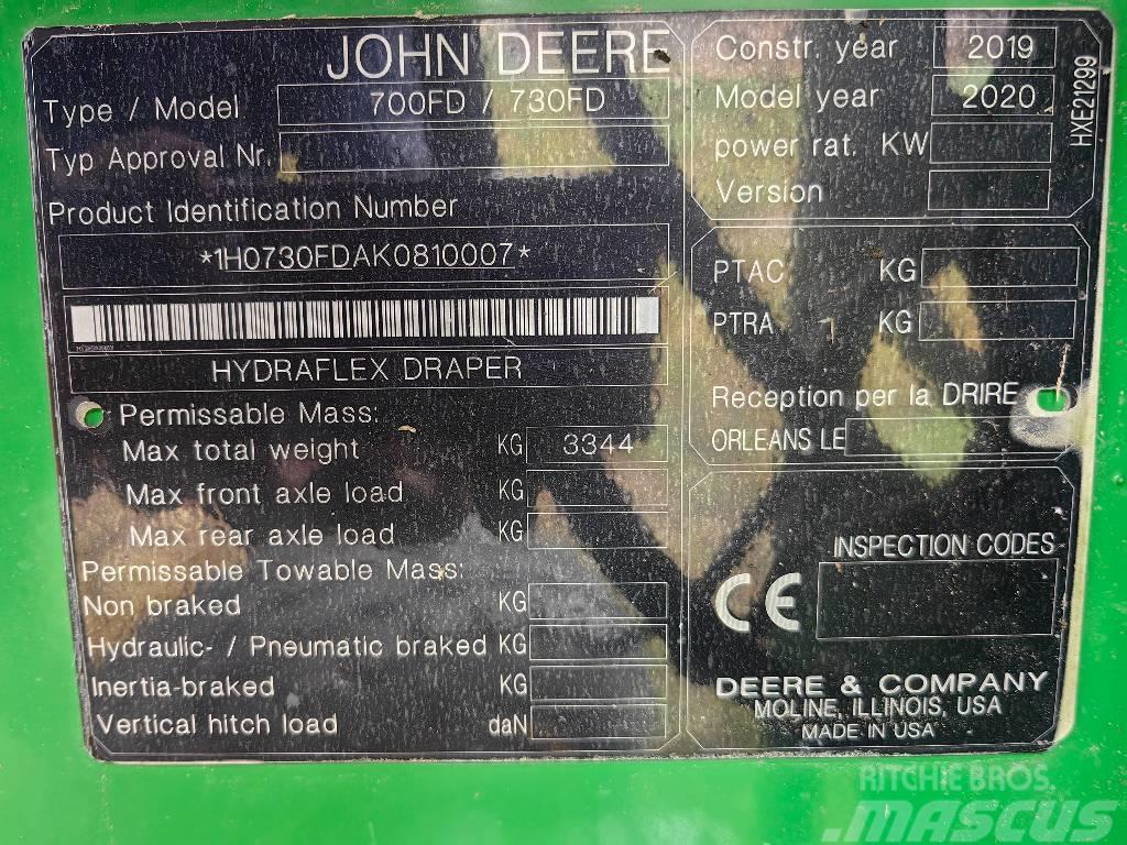 John Deere T 670 i Mietitrebbiatrici