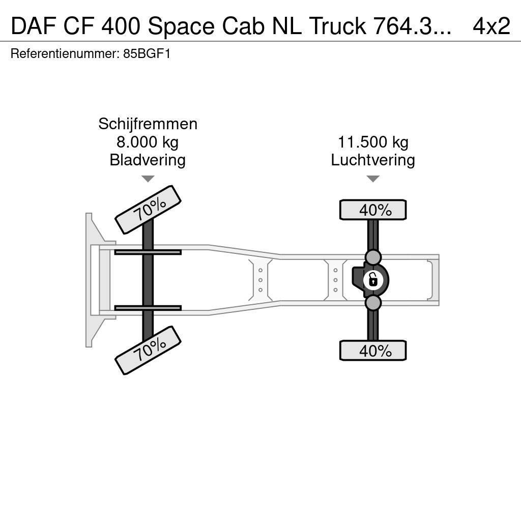 DAF CF 400 Space Cab NL Truck 764.313KM Motrici e Trattori Stradali