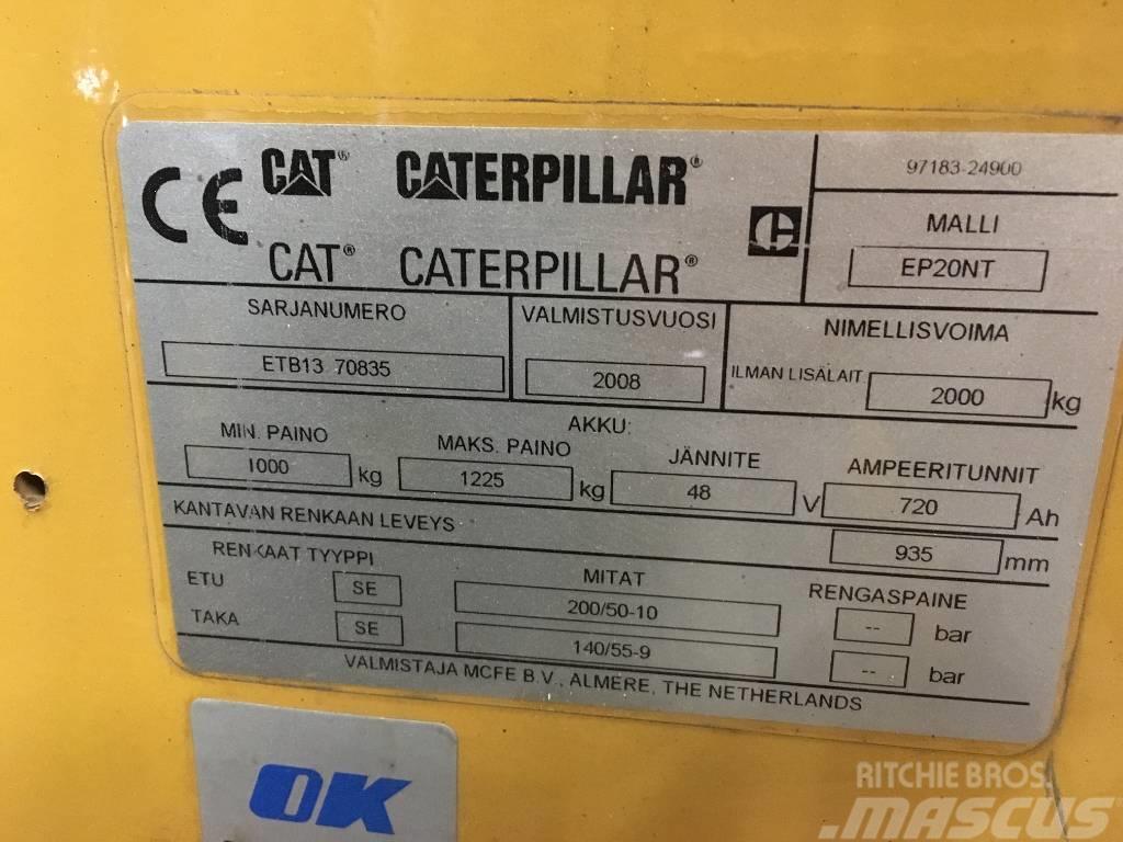 CAT EP 20 NT Carrelli elevatori elettrici