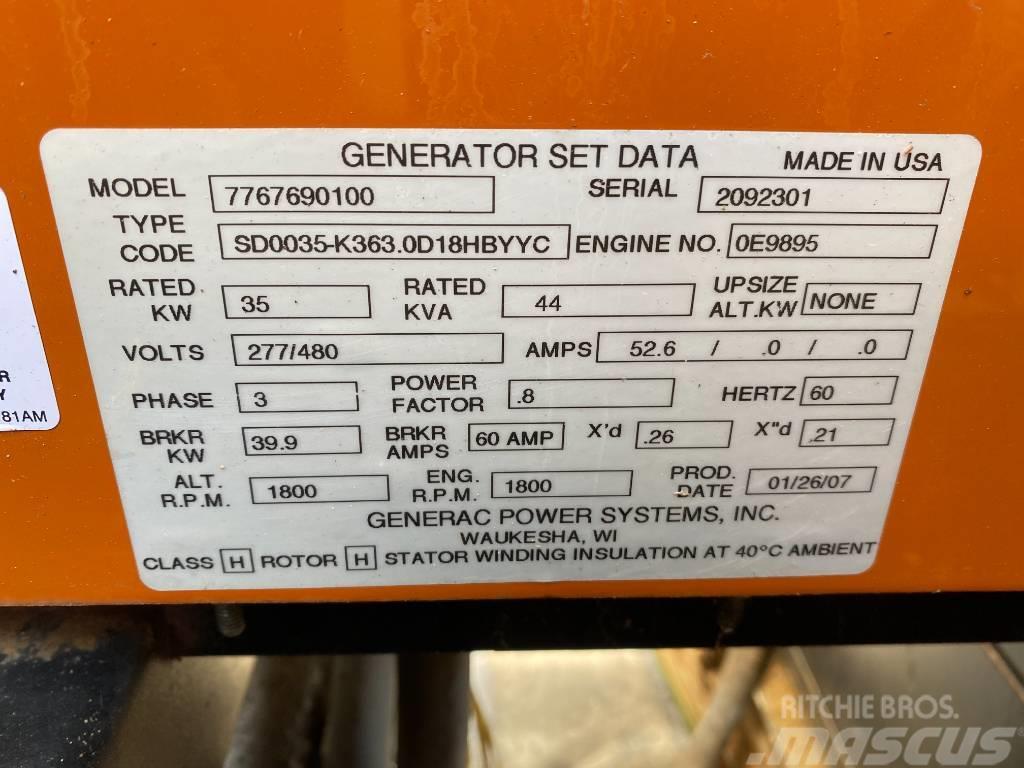 Generac 35 KW Generatori diesel