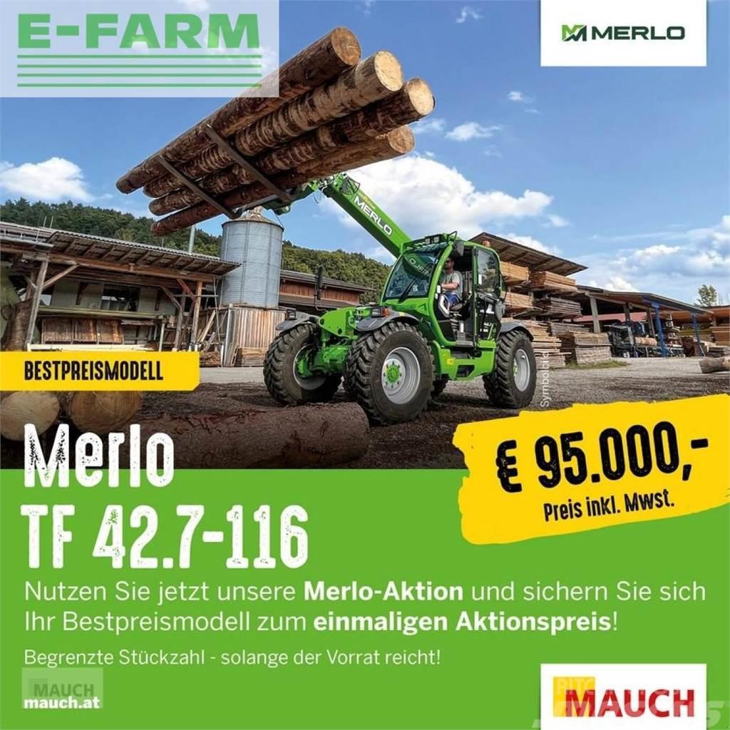Merlo tf 42.7 116 aktion Telehandlers for agriculture