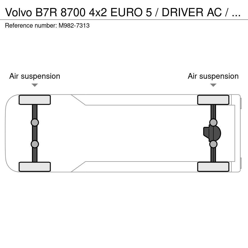 Volvo B7R 8700 4x2 EURO 5 / DRIVER AC / AUXILIARY HEATIN Autobus urbani