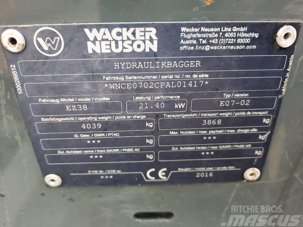 Wacker Neuson EZ 38 Miniescavatori