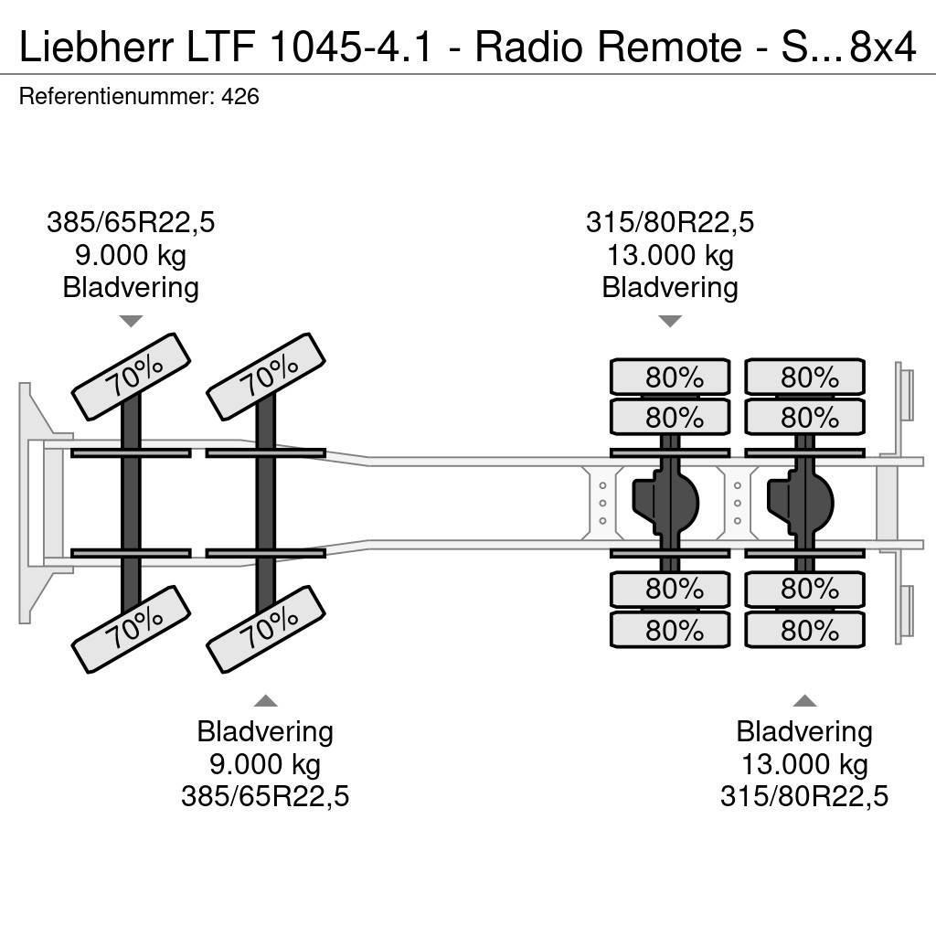 Liebherr LTF 1045-4.1 - Radio Remote - Scania P410 8x4 - Eu Gru per tutti i terreni