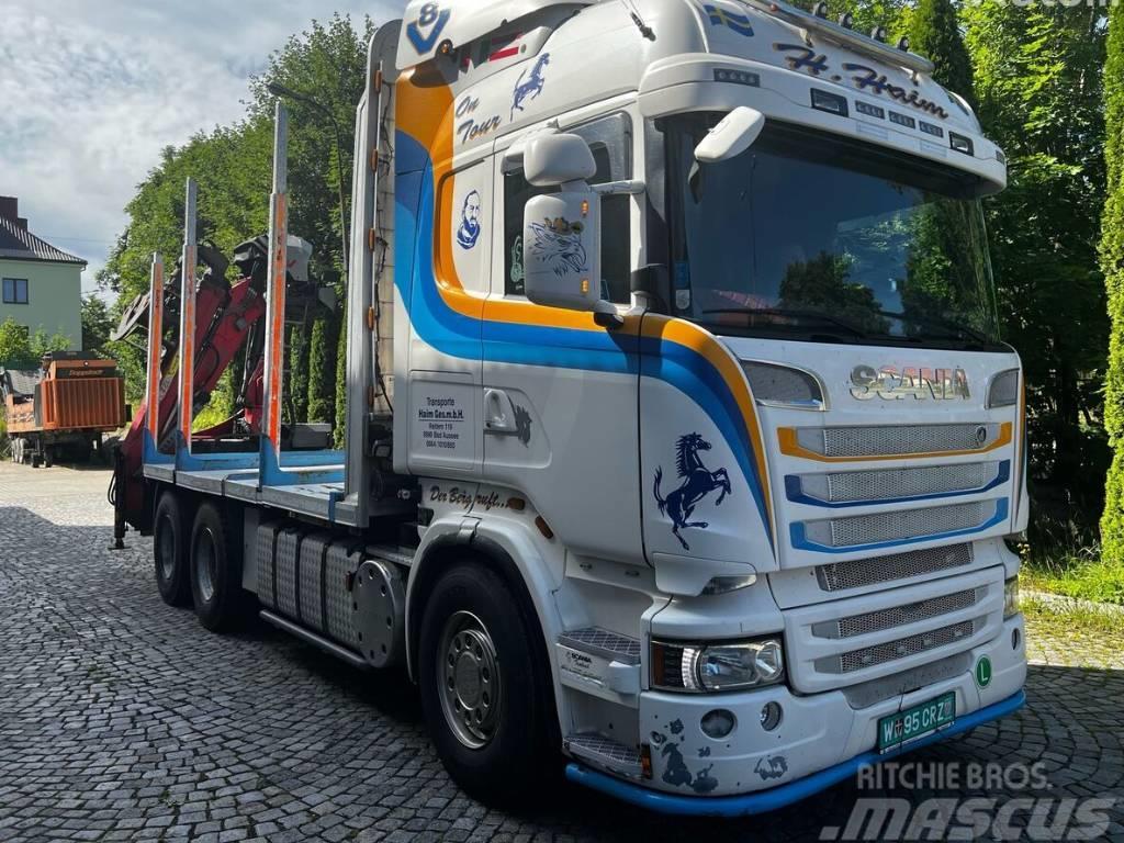 Scania R 560 Camion trasporto legname