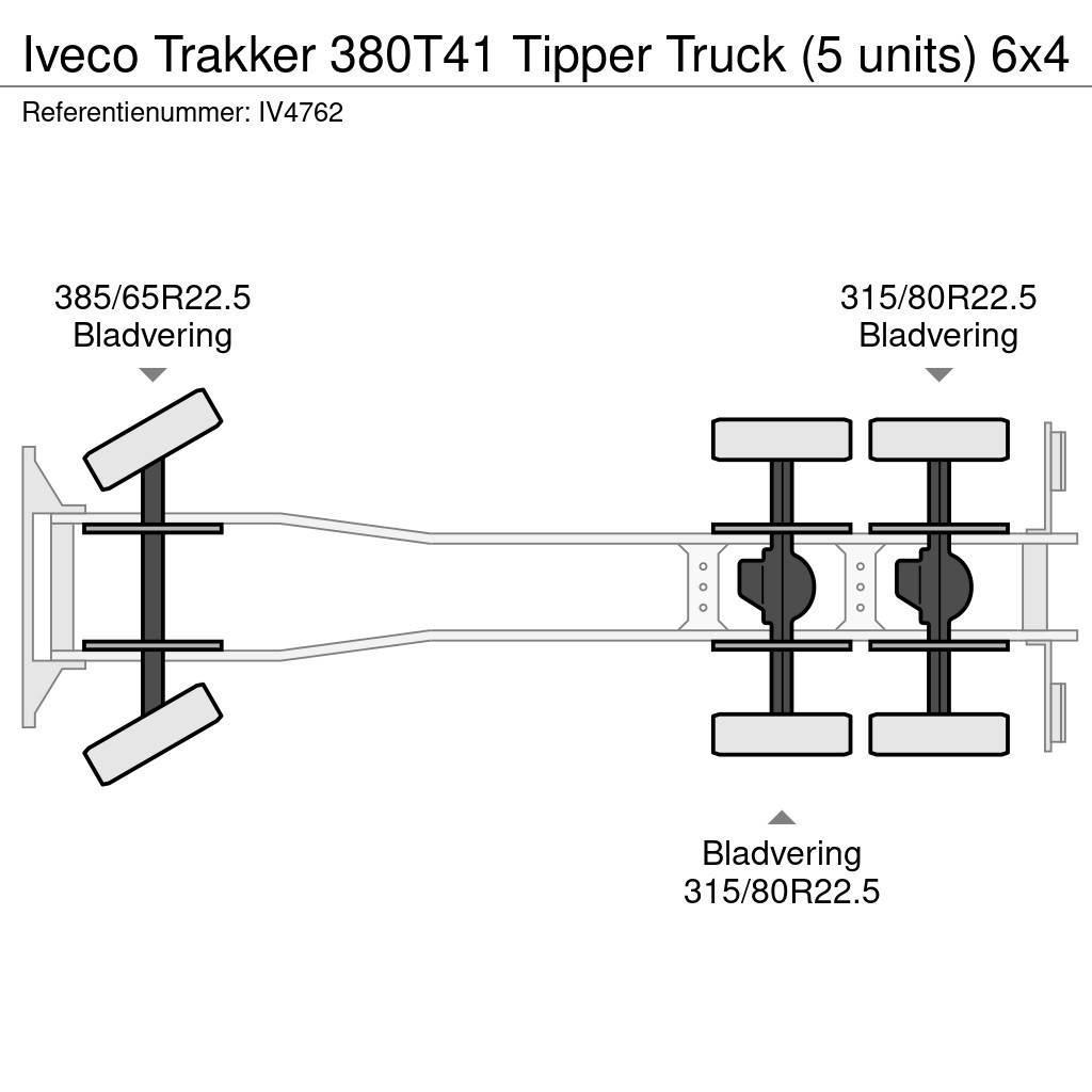 Iveco Trakker 380T41 Tipper Truck (5 units) Camion ribaltabili
