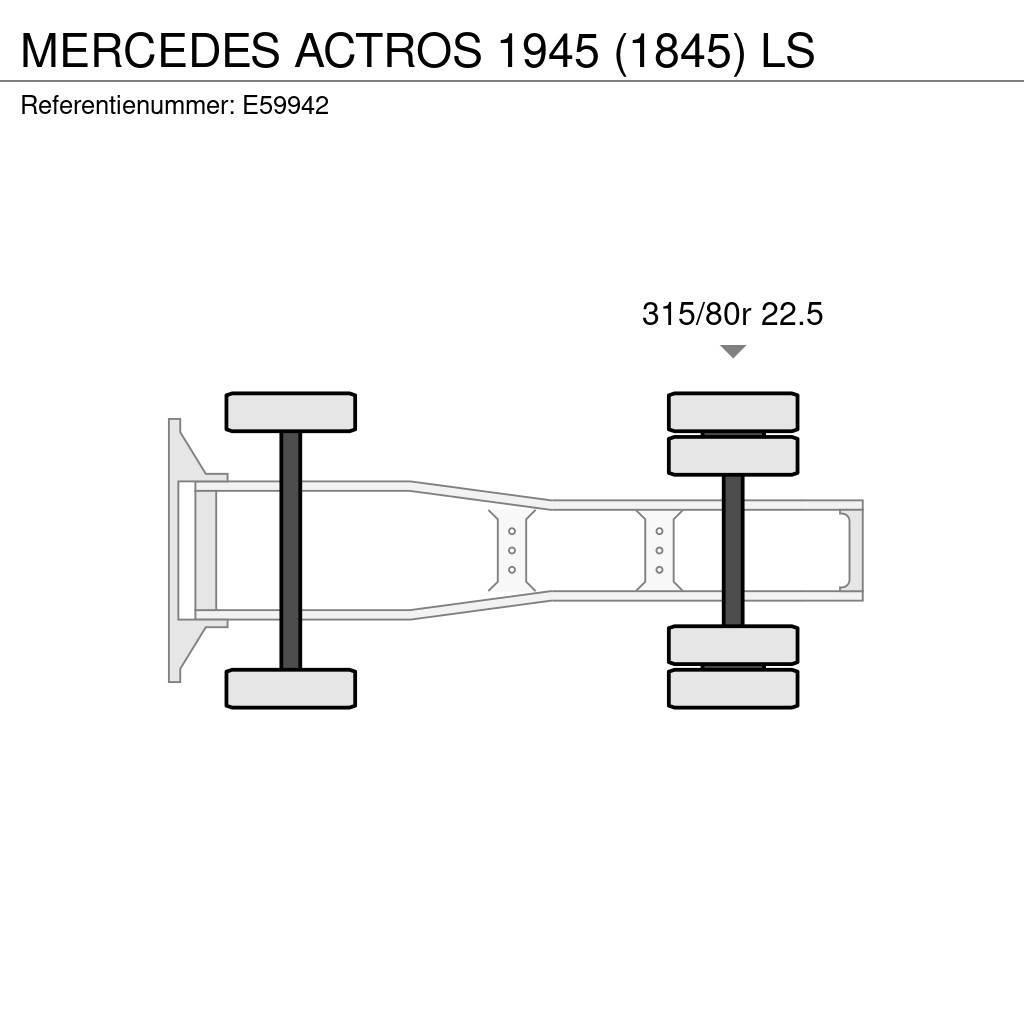 Mercedes-Benz ACTROS 1945 (1845) LS Motrici e Trattori Stradali