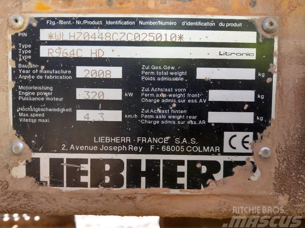 Liebherr R 964 C HD Escavatori cingolati