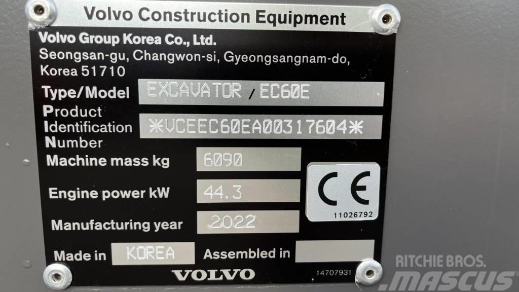 Volvo EC60E Miniescavatori