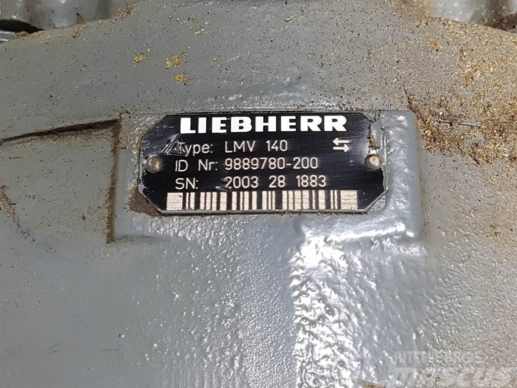 Liebherr A934C-9889780-200-LMV140-Drive motor/Fahrmotor Componenti idrauliche