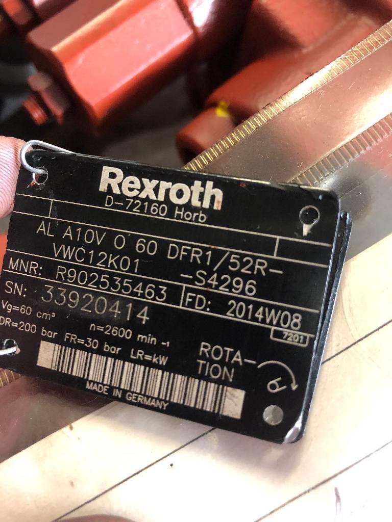 Rexroth A10VO60DFR1/52R-VWC12K04-S0827 +  A10VO45ED72/52L Altri componenti