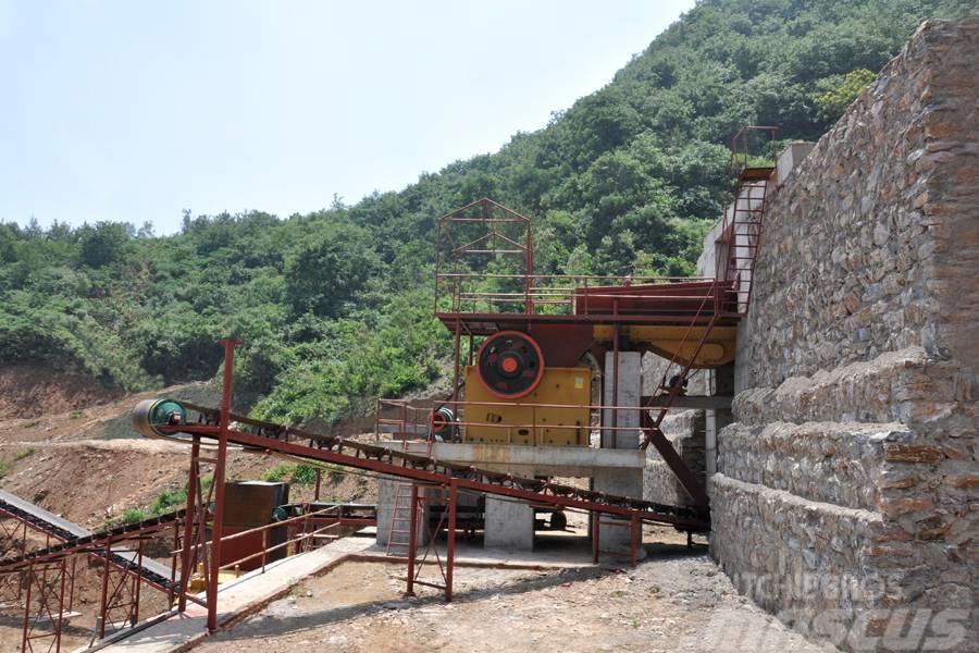 Liming 200tph stone jaw crusher for river stone Frantoi