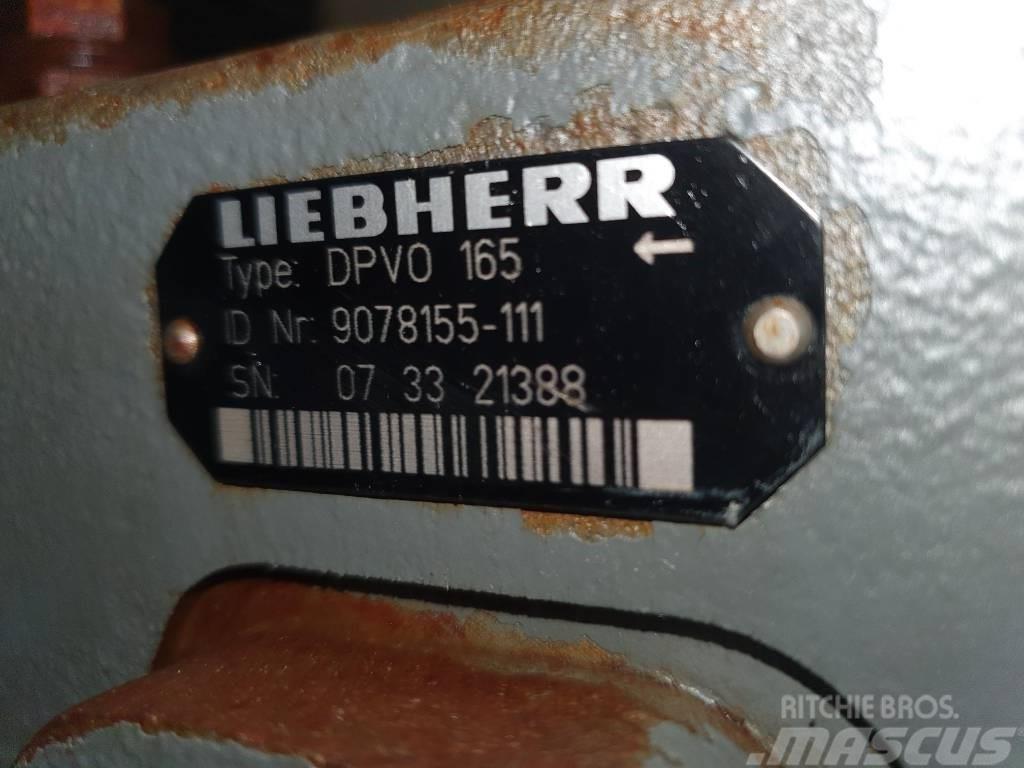 Liebherr DPVO165 Componenti idrauliche