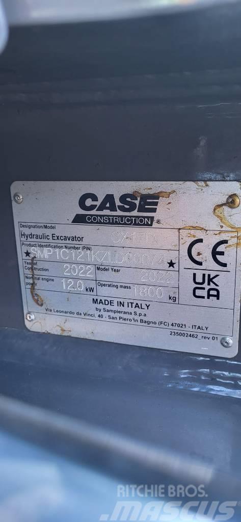 CASE CX 17 D Miniescavatori