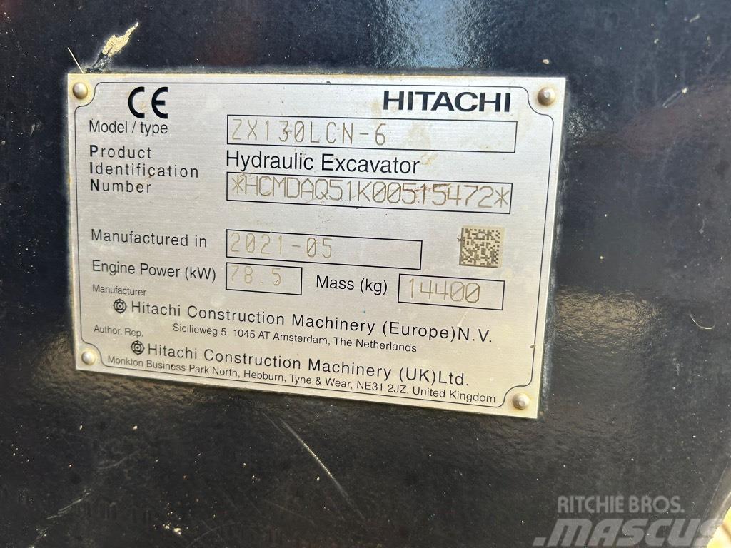 Hitachi ZX130 LCN-6 Escavatori cingolati