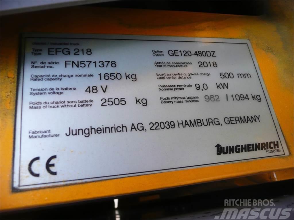 Jungheinrich EFG 218 480 DZ Carrelli elevatori elettrici