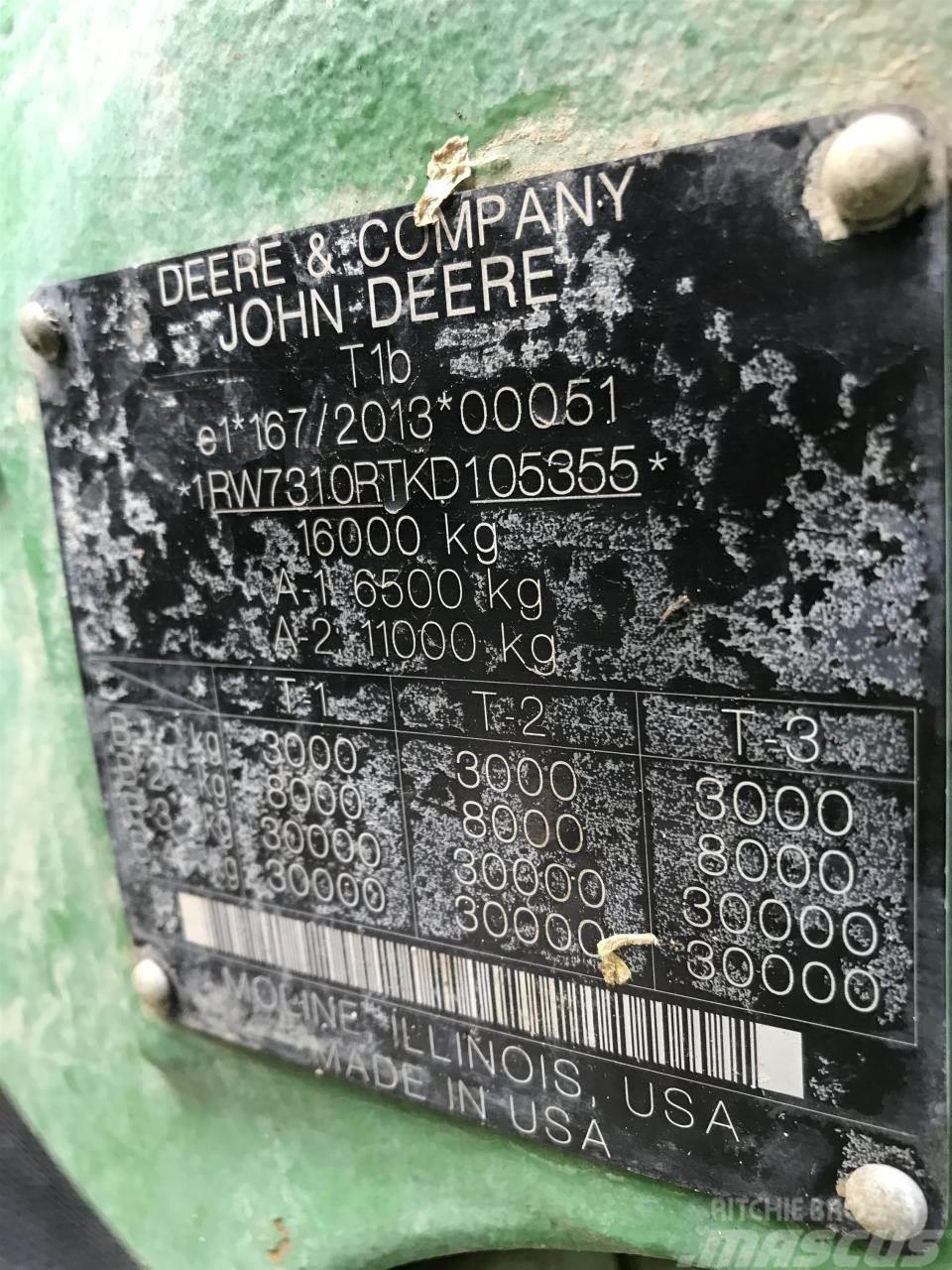 John Deere 7310R Trattori