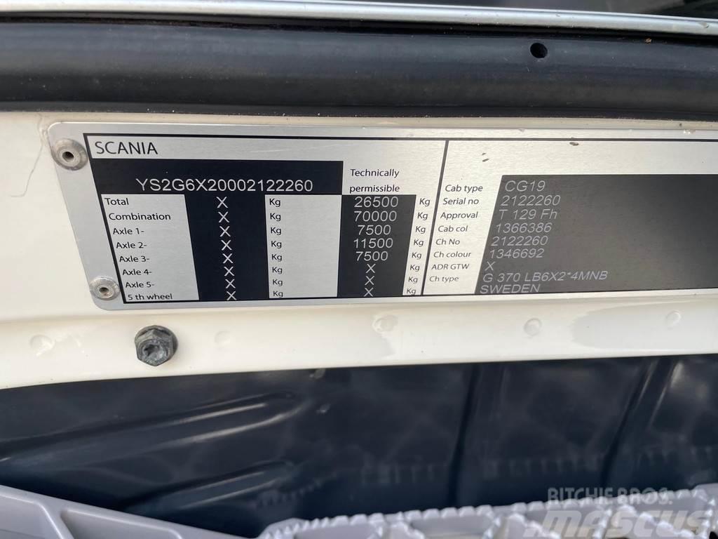 Scania G370 6x2*4 SIDE OPEN Camion cassonati