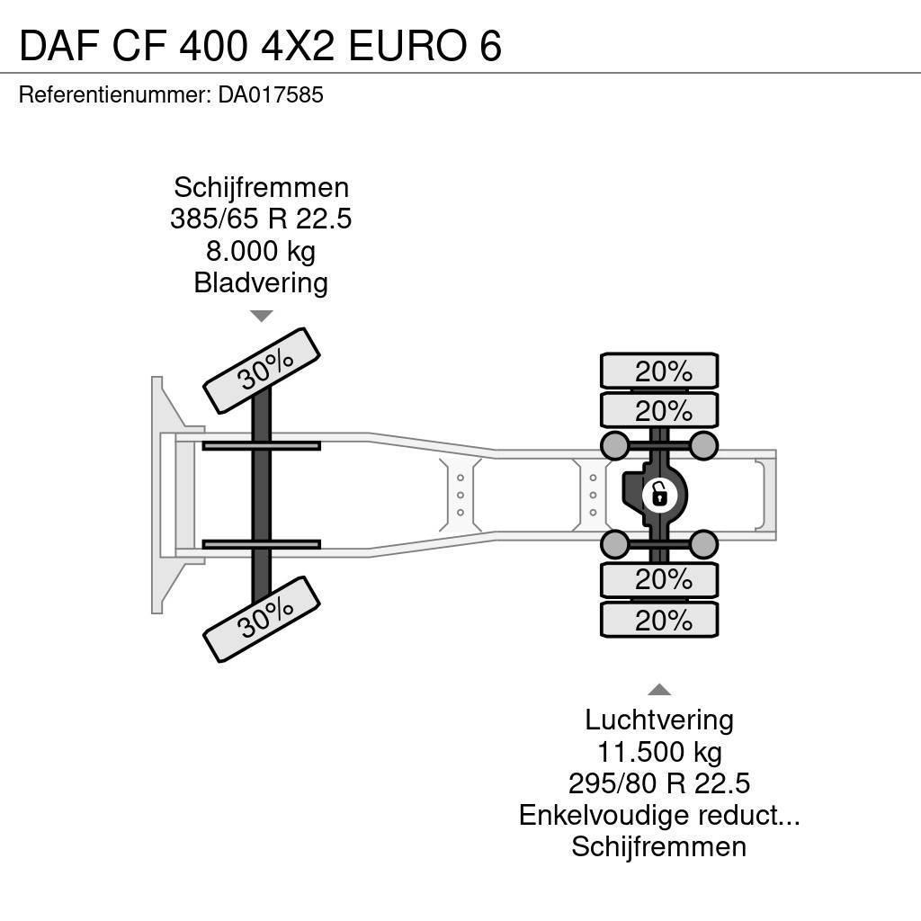 DAF CF 400 4X2 EURO 6 Motrici e Trattori Stradali