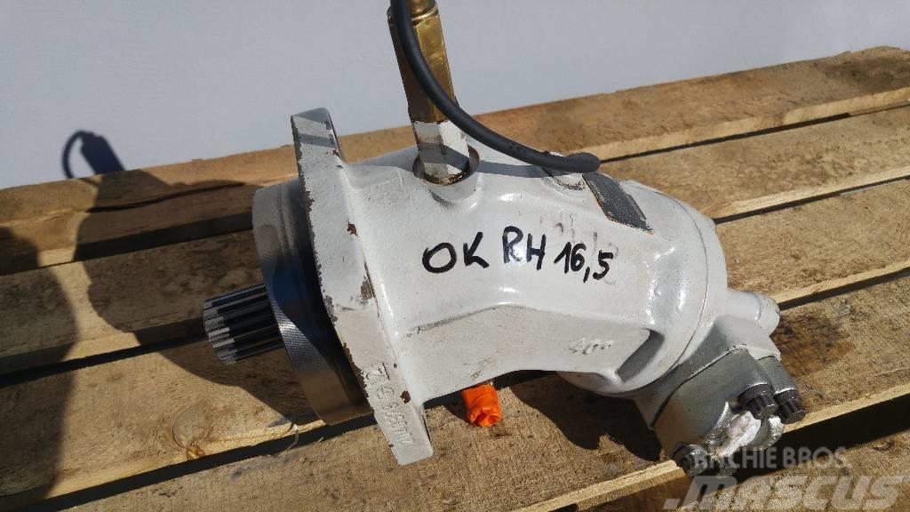 O&K RH16,5 Rexroth A2FM 80 Silnik Motor Componenti idrauliche