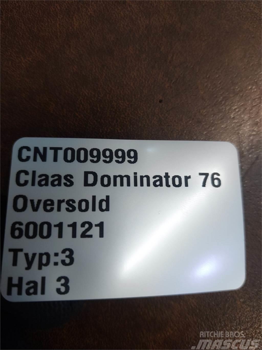 CLAAS Dominator 76 Spargisabbia e spargisale