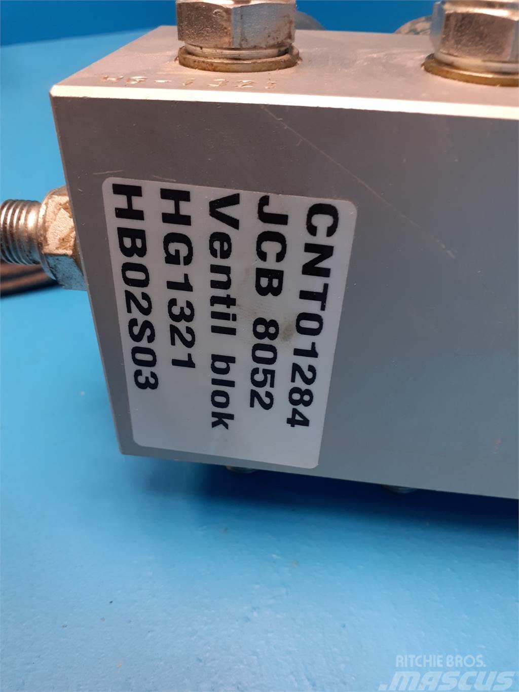 JCB 8052 Hydraulikventil Componenti idrauliche